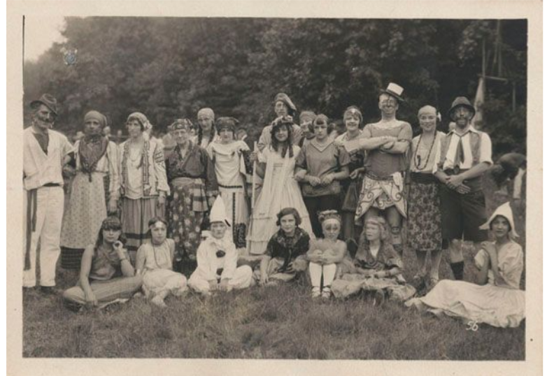 Cramers and friends at a Maverick Festival in Woodstock, NY